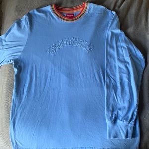 Supreme Rainbow Collar Long Sleeve Tee Men’s Large